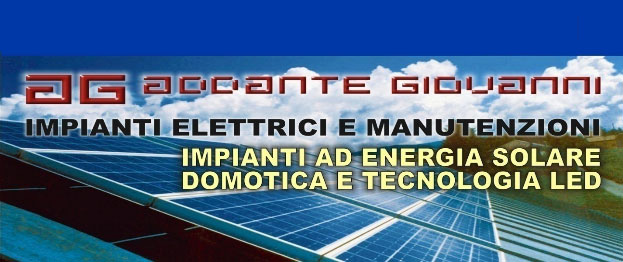 Impianti ad Energia Solare Domotica e Tecnologia Led